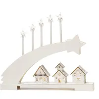 Konstsmide 3284-210 Kerstboog Ster Warmwit LED Wit