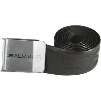 Salvimar Stainless Steel Elastic Weight Pro Buckle Belt Zwart