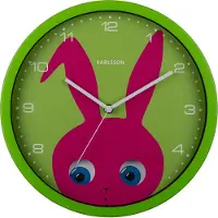 Karlsson wandklok peekaboo ladybug - Ø30,8cm