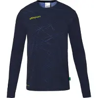 Uhlsport Prediction Long Sleeve T-shirt Blauw 11-12 Years Kinderen
