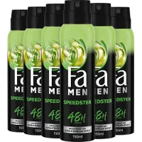 Fa Pflege 6x Deospray Men - Speedster 150 ml