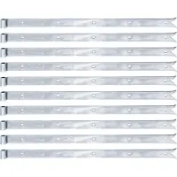Alberts 862541 Rolluikband | in diverse uitvoeringen | verzinkt blauw | rol Ø14 mm | afmeting 700 x 35 mm | Set van 10