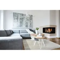 Acsento Nuance Silver Vloerkleed - 170 x 230 cm - Grijs - Rechthoekig - Acryl - Eetkamer, Woonkamer - Schakering - Scandinavisch, Design, Modern