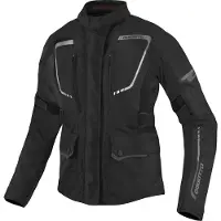 Bogotto Azury 2in1 Waterdichte Dames Zwart Textiele Motorjas Maat M