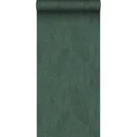 ESTAhome behang getekende bladeren donkergroen - 53 cm x 10.05 m - 139449