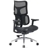 Sihoo Bureaustoel / draaistoel S100-M301 netstof zwart