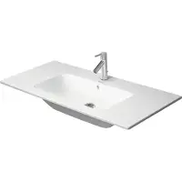 Duravit Starck Me meubelwastafel 103x49cm met 1 kraangat met overloop wit