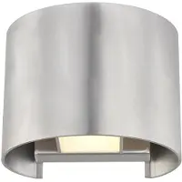 Arcchio Wandlampe , Zuzana, dimbare, Metallic, Woonkamer, Aluminium, Modern