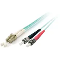 Equip 255213 Glasvezel kabel 3 meter LC ST OM3 turquoise