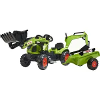 Falk Traptractor claas arion 410 met aanhanger