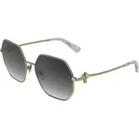 Longchamp Zonnebril LO191S 58/17/140 Goud/gradiënt rook Metaal VROUW LO191S