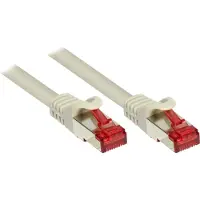 GOOD CONNECTIONS RNS Patchkabel met vergrendelingsmechanisme, Cat. 6, S/FTP, PiMF, PVC, 250 MHz, koper (CU), grijs, 3 meter,