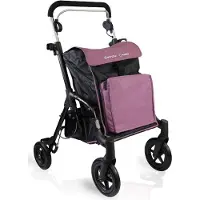 MORETTI Rollator met Grote tas - Blauw