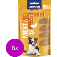 Vitakraft Meat Me! Mini 60 g - Hondensnacks - 6 x Kalkoen