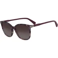 Longchamp Zonnebril LO612S N 54/16/140 Havana paars Acetaat VROUW LO612S N
