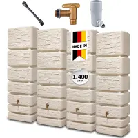 Graf SLIM STONE DECOR wandtank SET 1400 L zandbeige