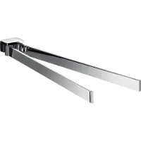 Emco Loft tweearmige handdoekhouder 41cm Chroom