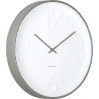 Karlsson wandklok ayuno donker- Ø40cm
