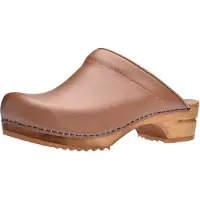 Sanita Damen Clog offen Wood-Lotte Open Cognac-35