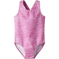 Name it Meisjes badpak nkfzanimal zebraprint