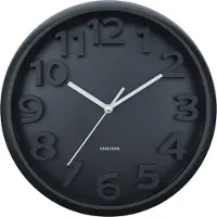 Karlsson wandklok elevated classic numbers - Ø33,5cm
