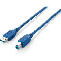 Equip Kabel USB 3.0 naar Micro USB B Equip 128293 Blauw 3 m (1 Stuks)