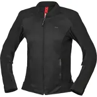 IXS Oxy-Air Mesh Dames Zwart Textiele Motorjas Maat M
