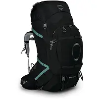 Osprey - Women's Ariel Plus 85 - Trekkingrugzak XS/S, zwart