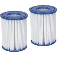 Bestway vervangingsfilterpatroon voor zwembaden van 457 cm, geschikt voor Fastset zwembaden