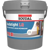Soudal Soudatight LQ vezelversterkte polymeerpasta - 4,5 kg - wit - voor luchtdichte afdichting