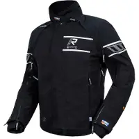 Rukka Rapto-R Zwart Zilver Textiele Motorjas Maat 64