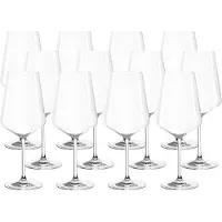Leonardo Rode Wijnglazen Puccini 750 ml - 12 Stuks