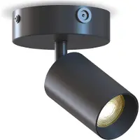 Calex Plafondspot GU10 | Rond | 1 spot | Zwart