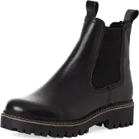 Tamaris Chelsea boots zwart
