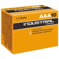 Duracell Alkaline, 1,5 V, AAA, Wegwerpbatterij, AAA, Alkaline, 1,5 V, 10 stuks, Cilindrisch