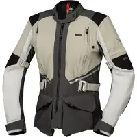 IXS Tourster-STX 1.0 Waterdichte Dames Dark Grijs Textiele Motorjas Maat XL