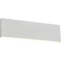 TRIO CONCHA - Wandlamp - Wit mat - incl. 2x SMD 6 W - Dimbaar met schakelaar - Niet dimbaar