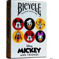 Bicycle - Mickey & Friend Pokerkaarten