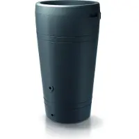 Prosperplast Tube regenton 2-in-1 230 liter antraciet