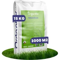 Organifer Weide Graszaad Meadow - Speciaal voor Paarden en Kleinvee (15kg, 3000m2) - Graszaad Weide - Graszaad Weidemengsel - Schapengras - Weidegraszaad - Paarden Graszaad - Organifer