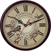 Eurotime Kwarts wandklok Nostalgie