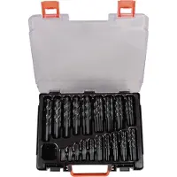 Projahn boormagazijn ECO, HSS-R, 170-delig, Ø 1-10 mm / 0,5 mm stappen, kunststof magazijn
