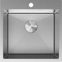 Mexen Solix roestvrijstalen gootsteen 1-kamer 500 x 500 , inox - 6407501000-01