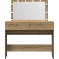 vidaXL Kaptafel Artisan Eiken 100 x 40 x 120 cm Bewerkt hout