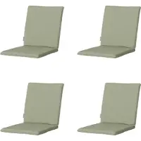 Madison stapelstoelkussen panama sage ca. 97x49 cm set van 4