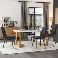 MODFU Sideboard, Ratten Kommode met Schuifdeuren, Verstelbare Planken en Afgeronde Bovenkant