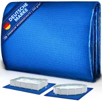 Tillvex Premium Pool Bodemmat 250 x 180 cm Rechthoekig 250 g/m² – voor Pools & Zwembaden | UV-stabiele & scheurbestendige Poolonderlaag Bodembeschermingsmat | Bodembeschermingsmat voor Zwembad