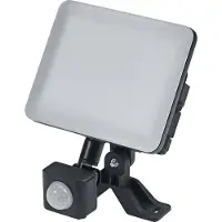 Osram ENDURA Flood Sensor: Verstelbare LED-schijnwerper, 30W, 2550lm, 4000K (koud wit), met bewegingssensor, zwart, aluminium, IP44