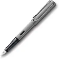 Lamy Al-star Graphite vulpen met Brede penpunt