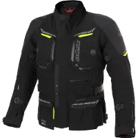Büse Storm Textiel textieljas Zwart/Neongeel 54, Mannen